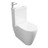 Kartell UK Combi 2-in-1 WC and Right-Handed Basin Toilet and Basin Suite